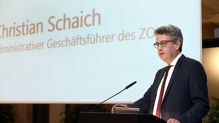 Christian Schaich, Administrativer Geschäftsführer des ZOiS