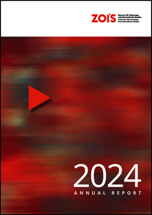 Cover of the 2024 ZOiS Annual Report. 